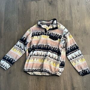 Patagonia Patterned Fleece Pullover
